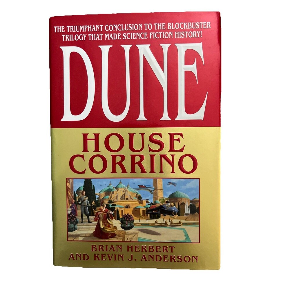 Dune House Corrino 2001 First Edition Hardcover Kevin J Anderson Brian Herbert